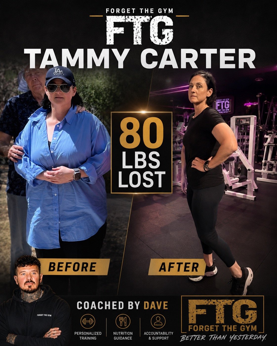 Tammy Carter — client transformation